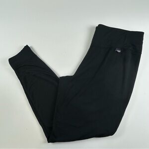 Patagonia WMNS SZ XL Waffle Thermal Weight Base Layer Jogger Capilene Black